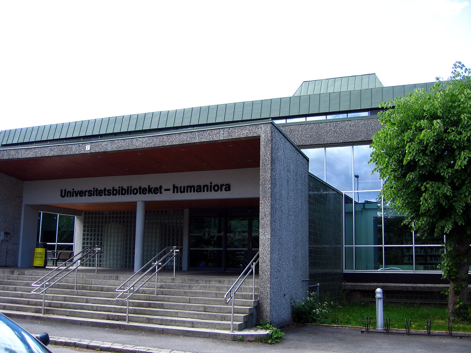 University of Bergen Humanities Library facade